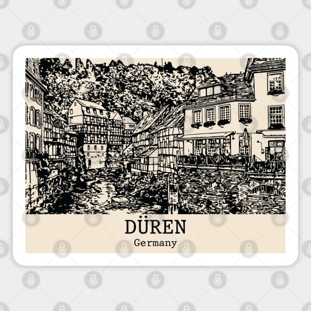 Dueren - Germany Magnet by Lakeric